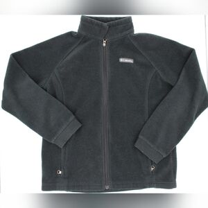 Columbia Black Fleece Zip-Up Youth XL (18/20)